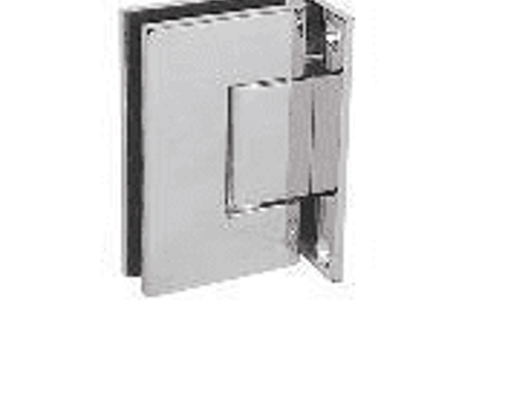 T-shaped heavy duty glass to wall shower hinges