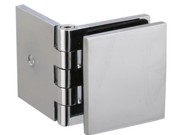 Bracket - Square Adjustable Angle Wall Mount - Polished Chrome