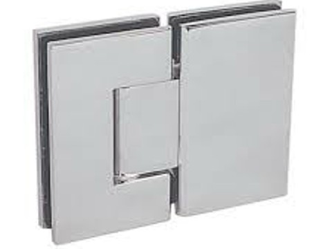 180 degree heavy duty glass to glass shower hinges