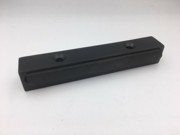 Stella Transom Double Door Stop - Matt Black