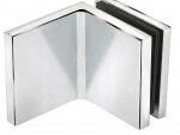 SB20 glass bracket with concealed fixing - indicative image only - see colour swatch for finish